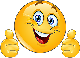 Smiley Emoticon Daumen hoch